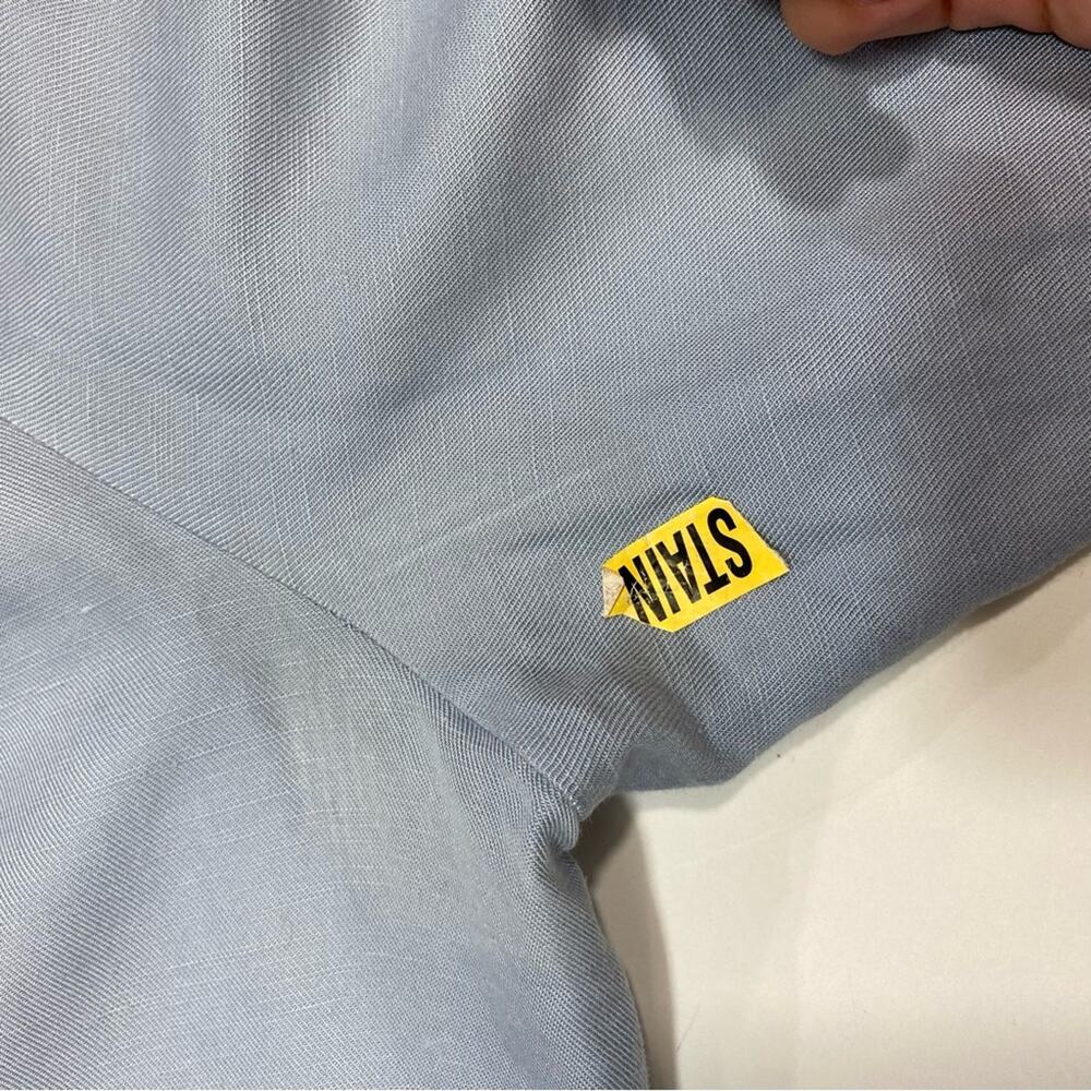 Rosetta Getty Blue Wide Leg Trousers Size 12 - Picture 6 of 8